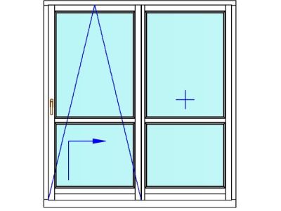 Tilt and slide doors PSK - Doors opening