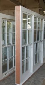 Sash-Fenster mit Federn - Produktion