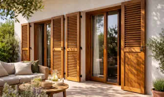 Drewniane okna skrzynkowe