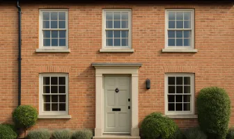 Drzwi angielskie płytowe