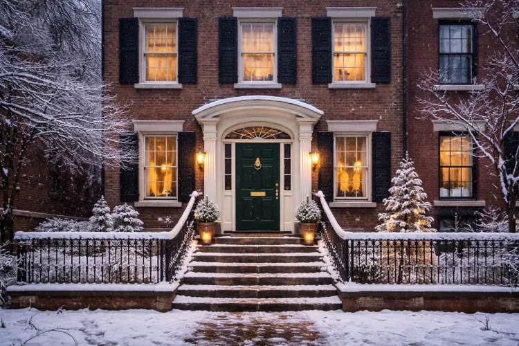 Drzwi angielskie zewnętrzne - jak drzwi angielskie zewnętrzne znoszą długotrwałe opady i mróz?