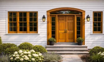 Drzwi i okna z drewna