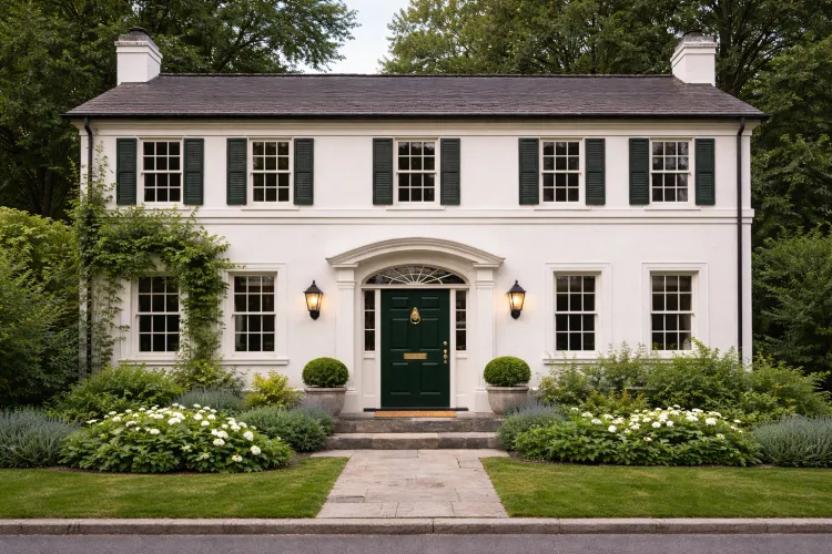 Drzwi w stylu angielskim – czy drzwi w stylu angielskim pasują do elewacji w jasnym kolorze?