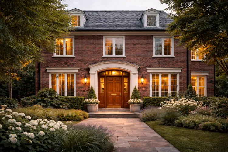 Drzwi w stylu angielskim - czym różnią się drzwi w stylu angielskim od klasycznych drzwi wejściowych?