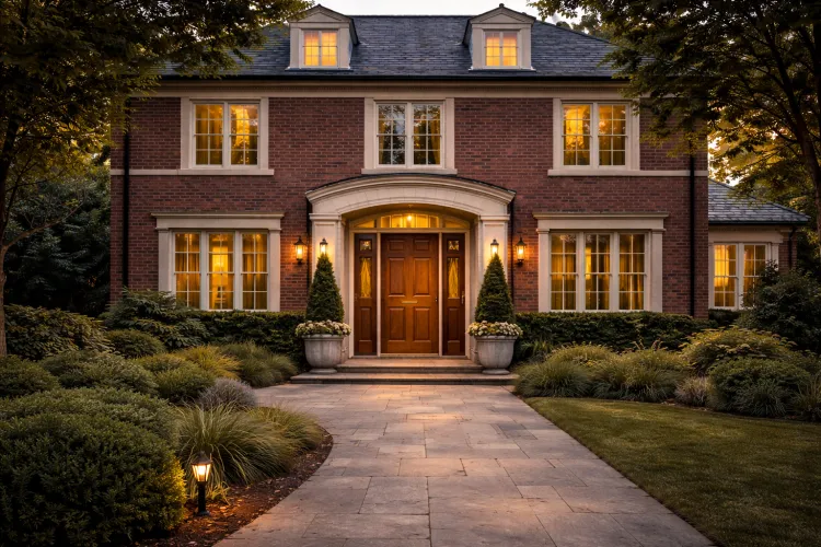 Drzwi zewnętrzne stylowe - jakie drzwi zewnętrzne stylowe najlepiej pasują do elewacji tradycyjnej?