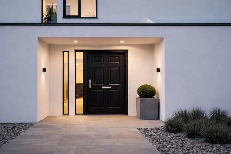 Drzwi zewnętrzne stylowe - jakie drzwi zewnętrzne stylowe najlepiej pasują do klasycznej i nowoczesnej elewacji?