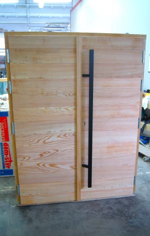 Portes extérieures à panneaux - Production
