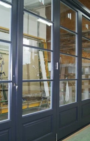 Balcony folding door Bi-fold - Production
