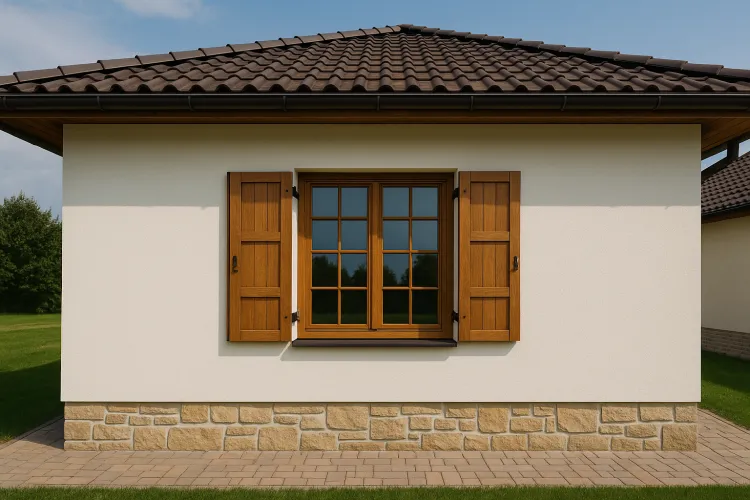 Okiennice drewniane zewnętrzne – jak dopasować je do stylu elewacji?