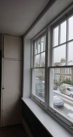 Sash windows on weights and cords - Realization